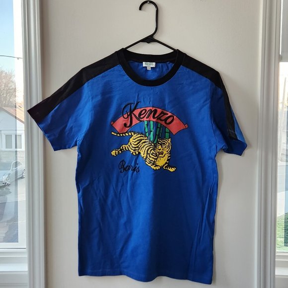 Kenzo Embroidered & Screen Printed T-shirt. Men's Small. NWOT. - Picture 1 of 4